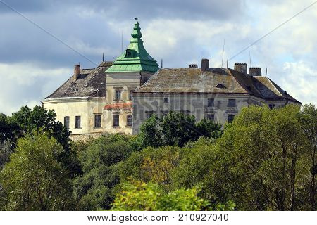 Olesky castle is the oldest castle that has been preserved in the western Ukraine. 2017