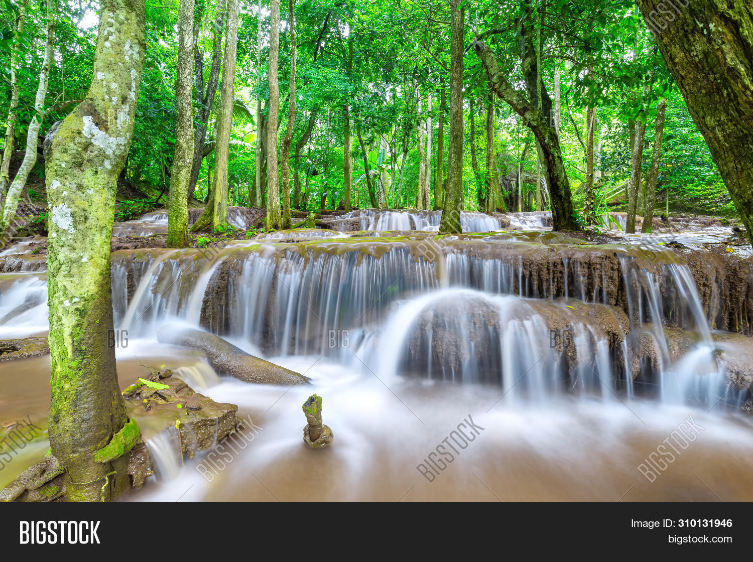 Waterfall Tropical Image & Photo (Free Trial) | Bigstock