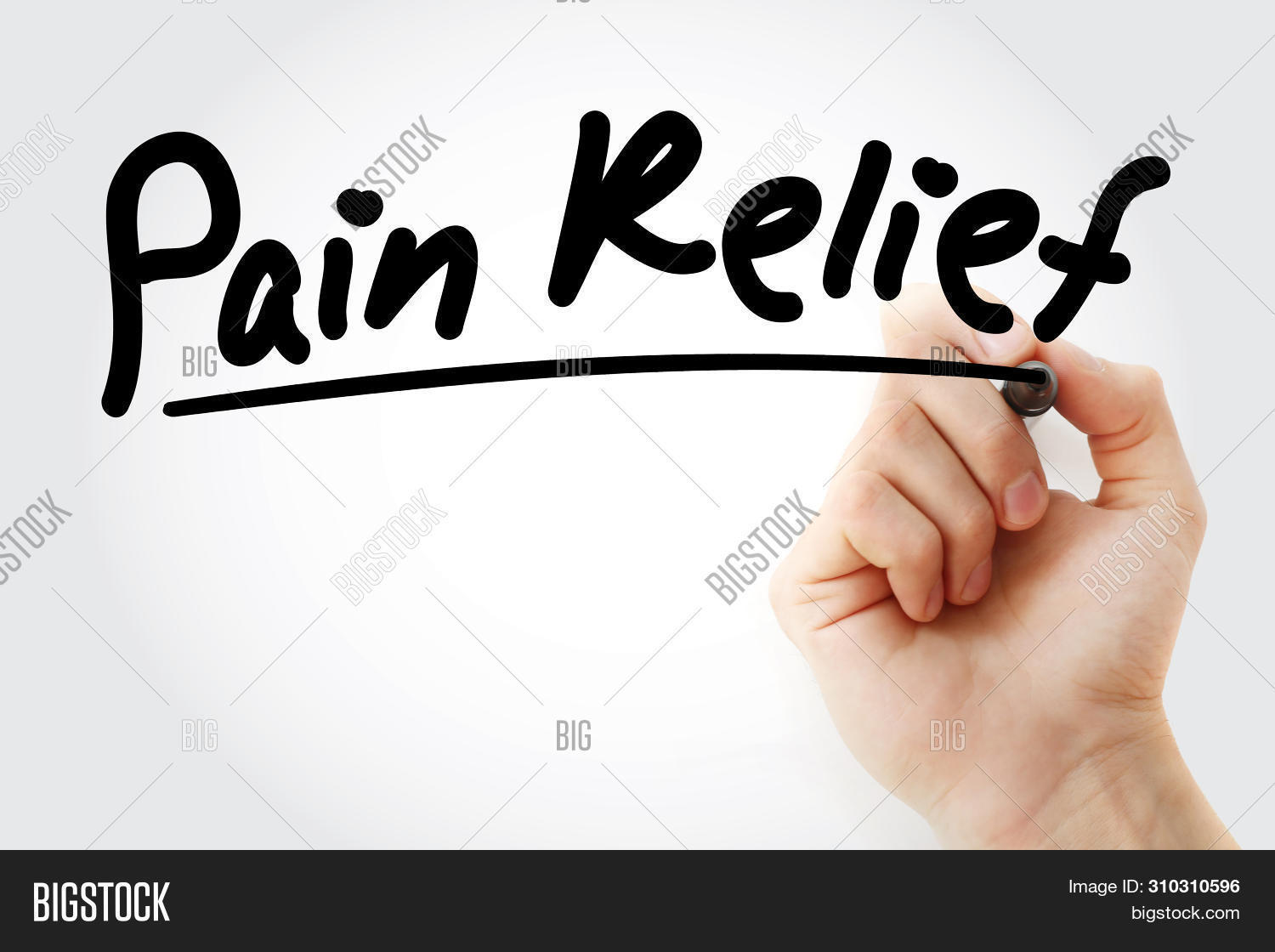 Hand Writing Pain Image & Photo (Free Trial) Bigstock