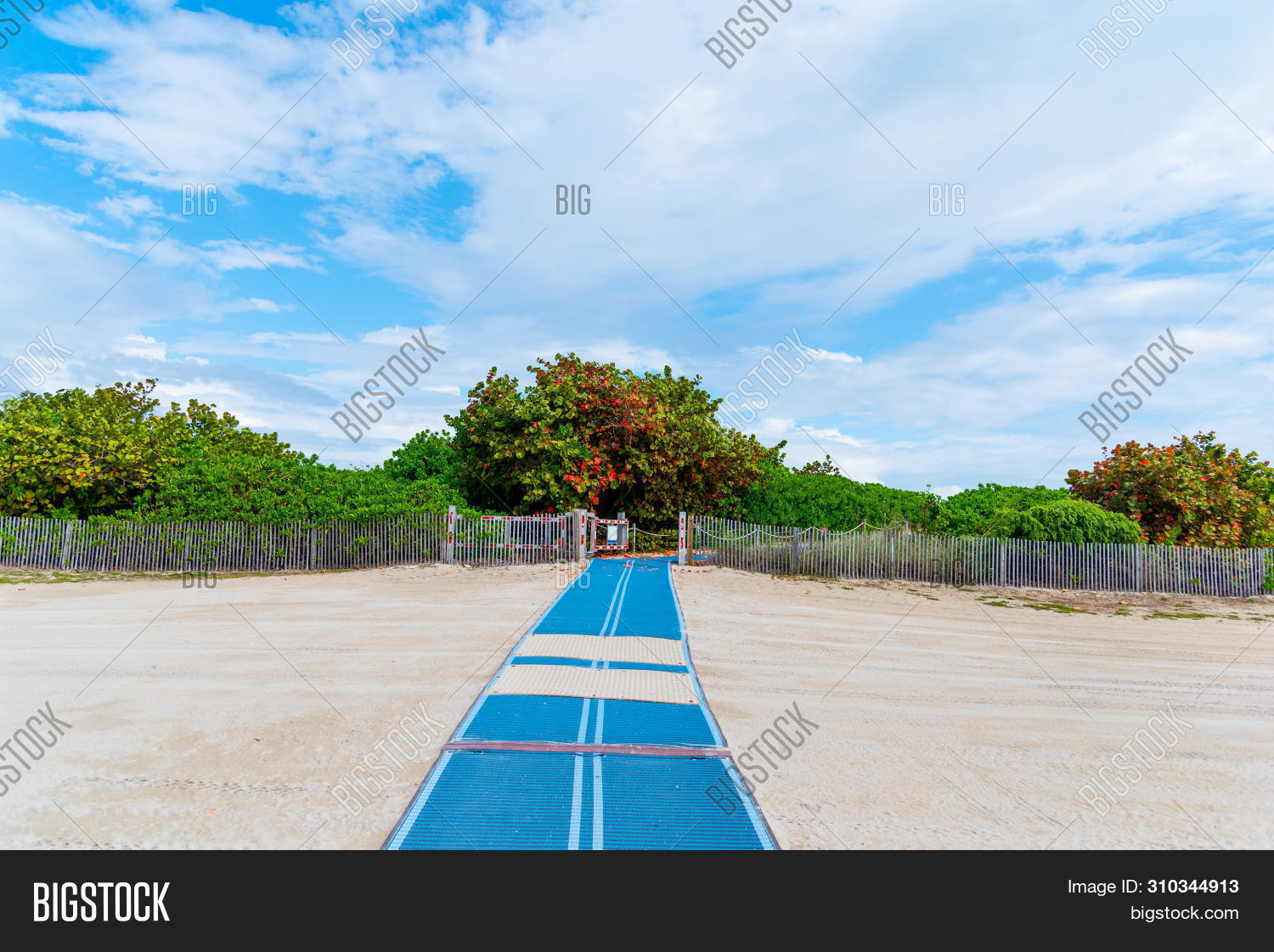 Beach Access Ramp Image & Photo (Free Trial) Bigstock