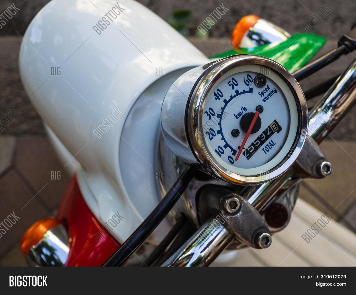Speedometer On Moped. Image & Photo (Free Trial) Bigstock