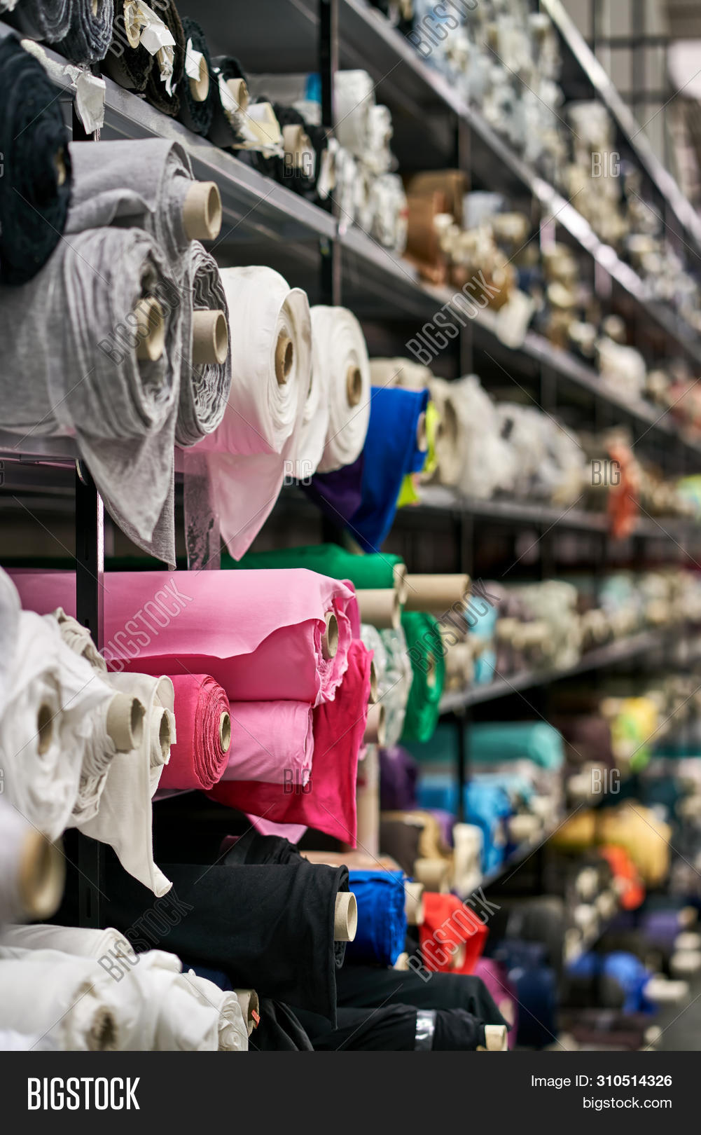 Fabric Warehouse Many Image & Photo (Free Trial) Bigstock