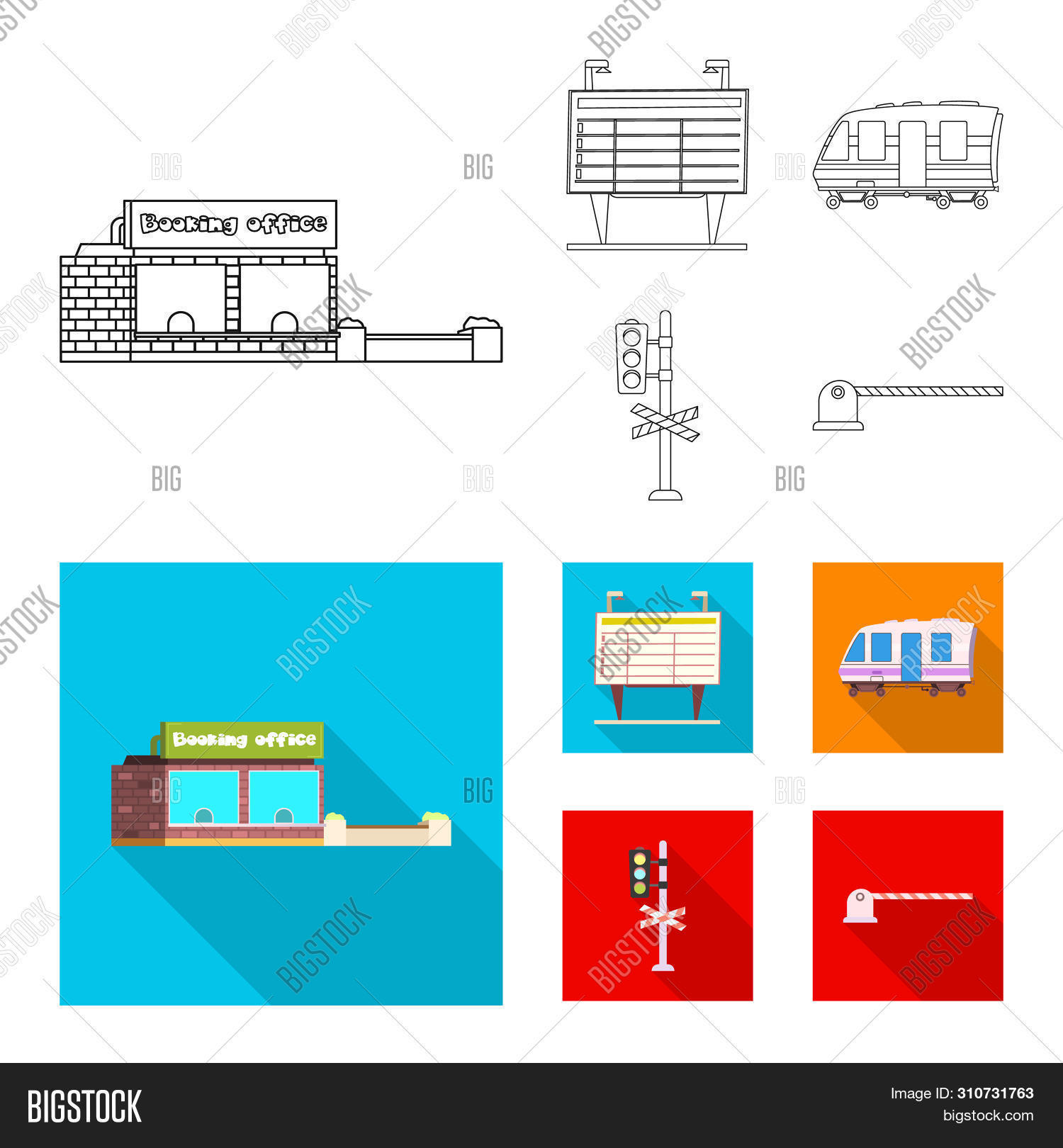 Bitmap Design Train Image & Photo (Free Trial) | Bigstock