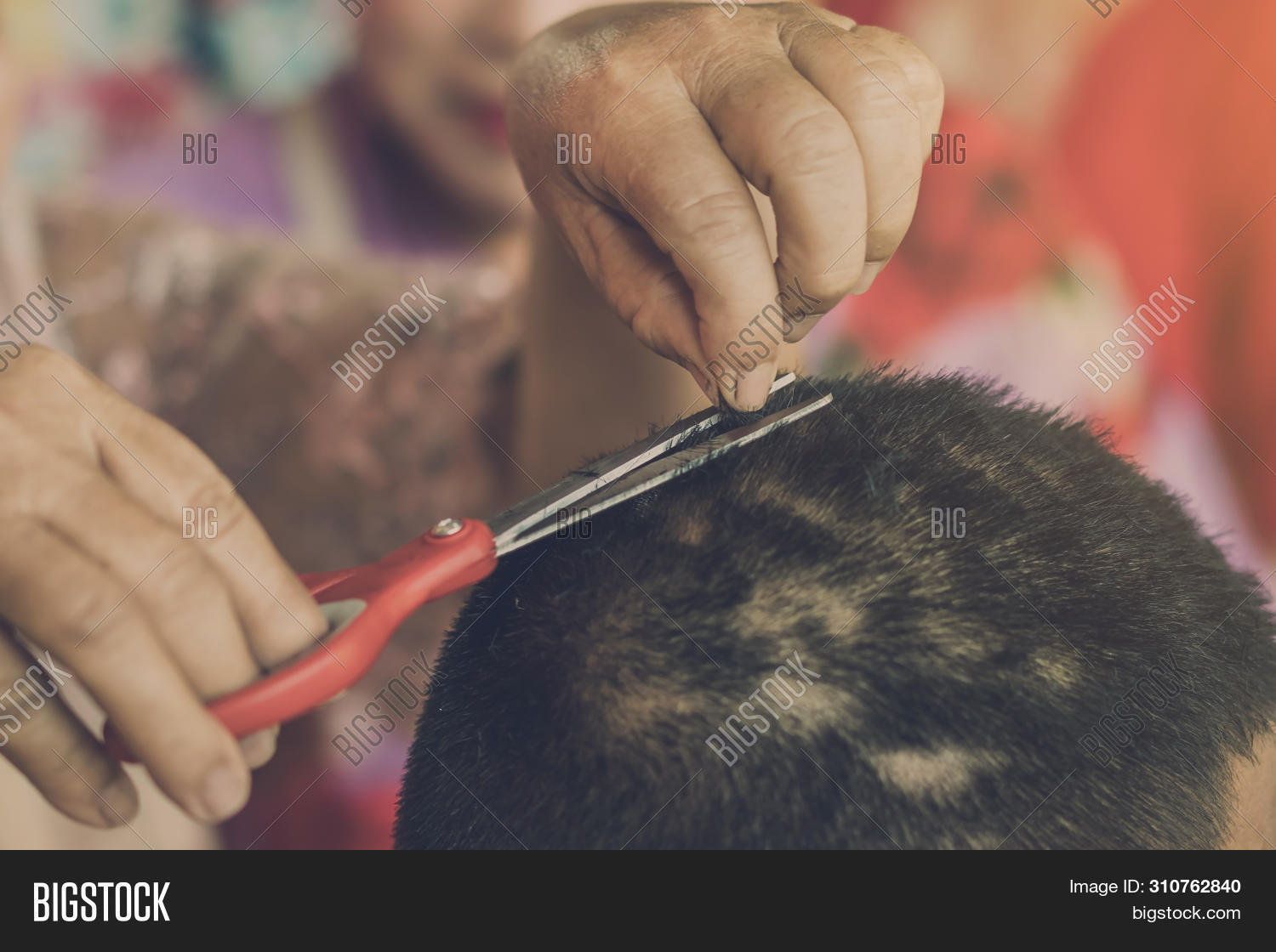 Someone Using Scissors People Using Scissors Image & Photo (Free Trial) | Bigstock