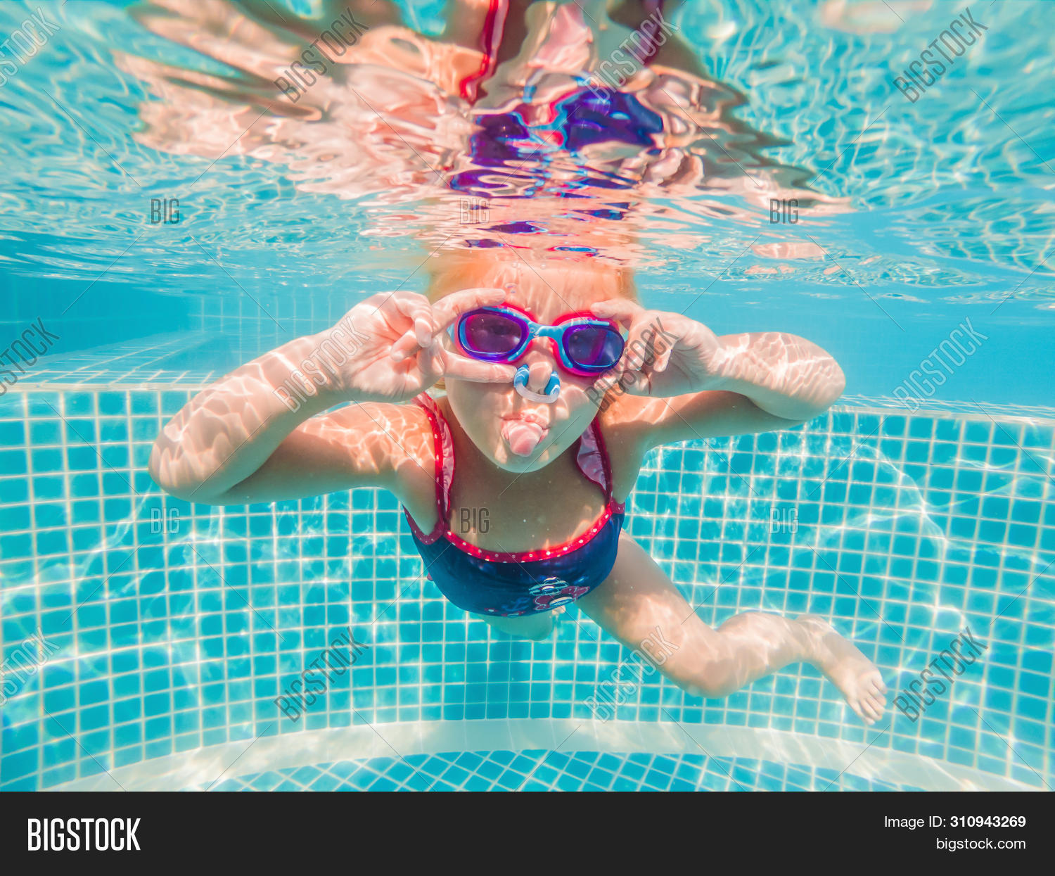Little Girl Water Park Image & Photo (Free Trial) | Bigstock