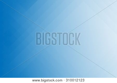Modern Blue Background. Vector Template With Abstract Geometric Pattern And Gradient.
