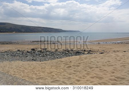 Barmouth Beach,north Wales, Uk