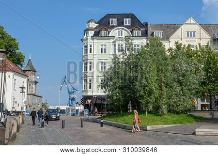 Old Traditional Building At Aarhus In Denmark