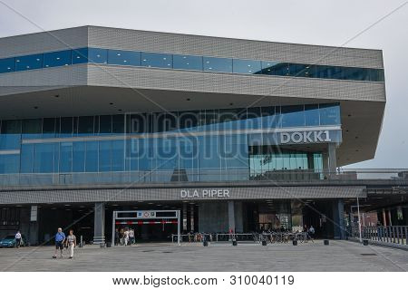 Modern Building At Aarhus In Denmark