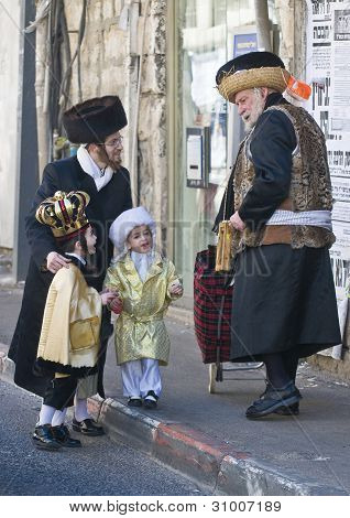 Purim i Mea Shearim
