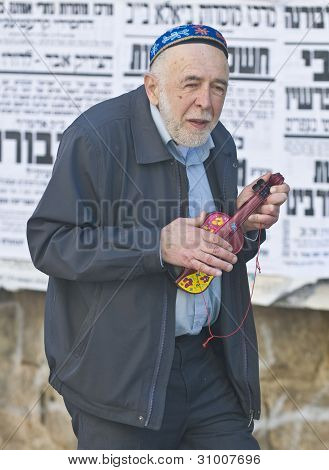 Purim In Mea Shearim