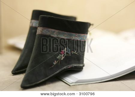 Zapatos de flor de loto