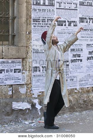 Purim In Mea Shearim