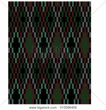 Colourful Classic Modern Argyle Seamless Print Pattern