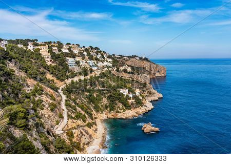 Javea Playa Ambolo Beach In Xabia Near Alicante, Spain