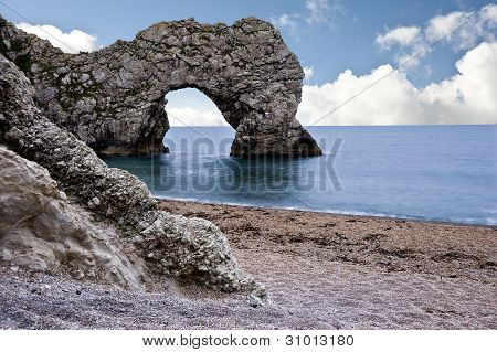 UNESCO World Heritage Jurassic Coast Durdle porta