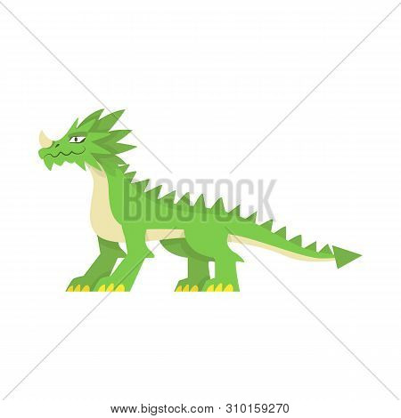 Isolated Object Of Dragon And Breathing Sign. Collection Of Dragon And China Vector Icon For Stock.