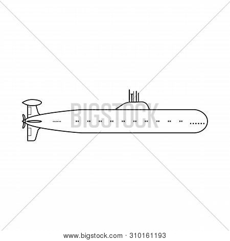 Vector Design Of Boat And Navy Symbol. Set Of Boat And Deep Vector Icon For Stock.