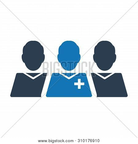 Beautiful, Meticulously Designed Doctor Team Group Icon