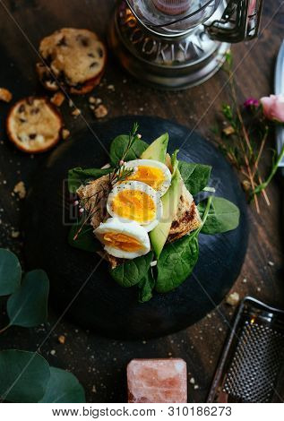 Healthy Diet Food Served On The Table