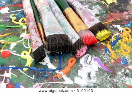 Sanat fırçalar