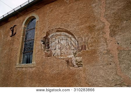 Church Of St. Peter In Roth An Der Our, Germany - A Former Church Of The Knights Templar, Partial Su