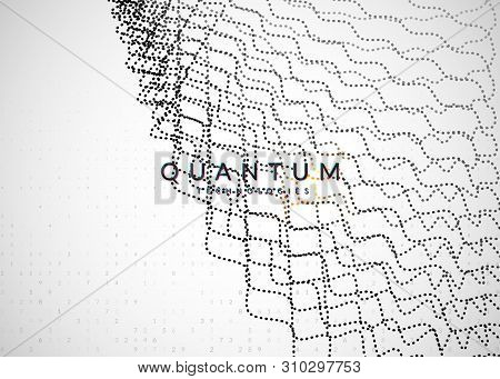 Artificial Intelligence Background. Digital Technology, Deep Learning And Big Data Concept. Abstract