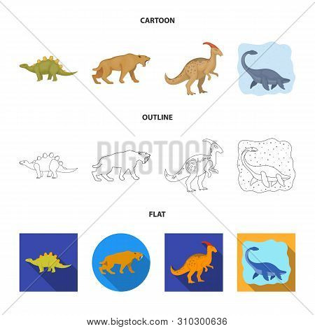 Vector Design Of Animal And Character Icon. Collection Of Animal And Ancient Vector Icon For Stock.