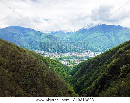 Canyon Of The River Sementina Or Valle Di Sementina, Monte Carasso - Canton Of Ticino, Switzerland