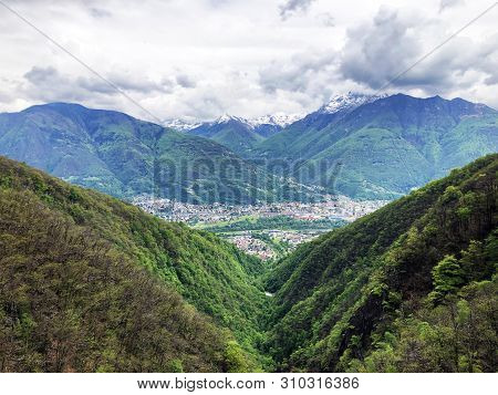 Canyon Of The River Sementina Or Valle Di Sementina, Monte Carasso - Canton Of Ticino, Switzerland