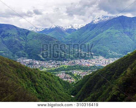 Canyon Of The River Sementina Or Valle Di Sementina, Monte Carasso - Canton Of Ticino, Switzerland