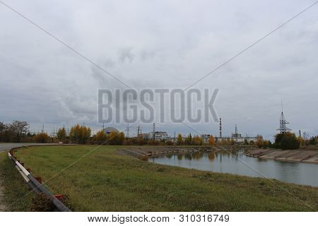 General View Of Chernobyl Nuclear Power Station On October 27, 2013 In Pripyat, Ukraine