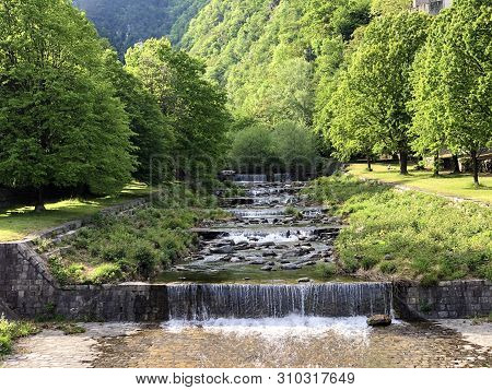 River Sementina Or Fiume Sementina, Monte Carasso - Canton Of Ticino, Switzerland