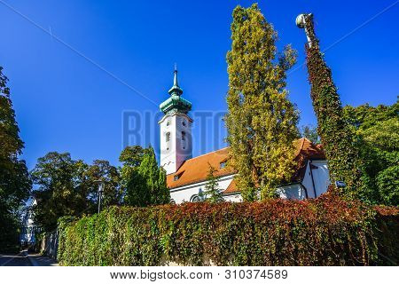 View On St. Georg Church In Bogenhausen, Munich