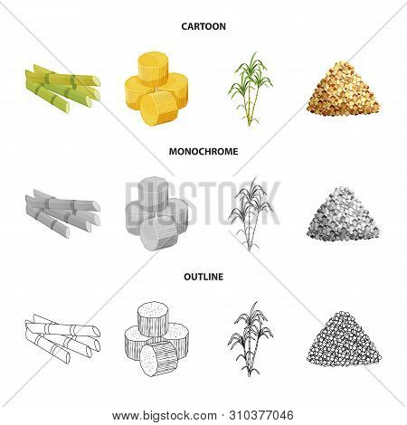 Isolated Object Of Farm And Agriculture Symbol. Collection Of Farm And Technology Vector Icon For St