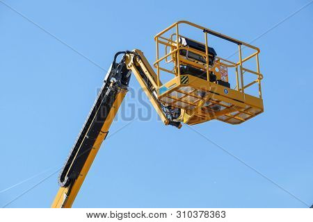 Moscow, Russia - June, 5, 2019: image of a loader