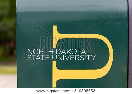 Entrance Sign At North Dakota State University