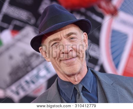 LOS ANGELES - JUN 26:  JK Simmons arrives for the 'Spider-Man: Far From Home' World Premiere on June 26, 2019 in Hollywood, CA