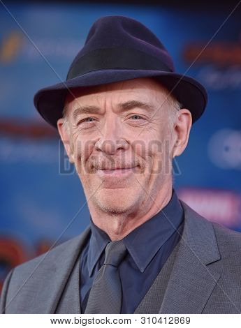 LOS ANGELES - JUN 26:  JK Simmons arrives for the 'Spider-Man: Far From Home' World Premiere on June 26, 2019 in Hollywood, CA