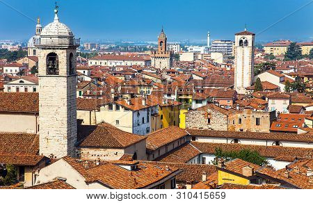 The View Of Brescia In Lombardy Italy