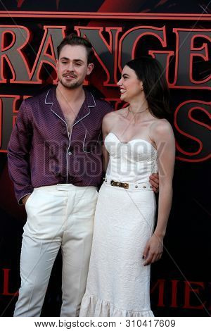 LOS ANGELES - JUN 28:  Dacre Montgomery, Francesca Reale at the 