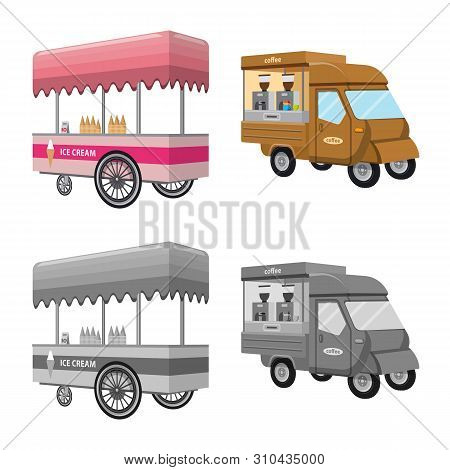 Vector Illustration Of Marketing And Tent Sign. Collection Of Marketing And Outdoor Vector Icon For 