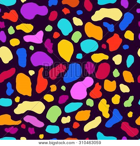 Animal Fur, Fantasy Seamless Pattern.
Vector Seamless Pattern, Can Be Used For Fabrics, Web, Scrabbo