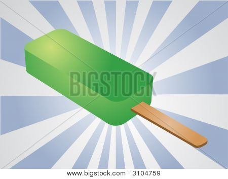 Vápno Popsicle