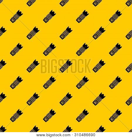 Interchangeable Lens For Camera Pattern Seamless Vector Repeat Geometric Yellow For Any Design
