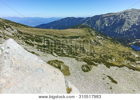Amazing View Of Vasilashki Lakes And Polezhan Peak, Pirin Mountain, Bulgaria
