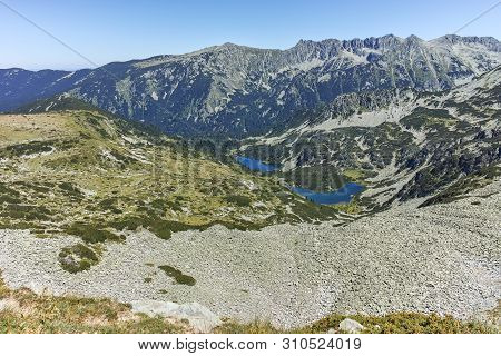Amazing Landscape Of Vasilashki Lakes, Pirin Mountain, Bulgaria