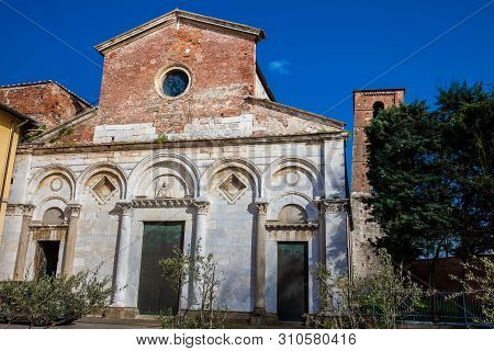 Church San Michele Degli Scalzi Located In Piazza San Michele Degli Scalzi In The Eastern Part Of Pi