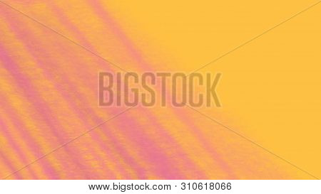 Yellow With Pink Abstract Background. Pink Stripes On A Yellow Background. Bright Saturated Colors, 