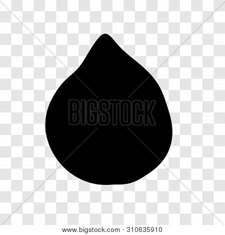 Zalacca Fruit Silhouette, Simple Illustration - Vector